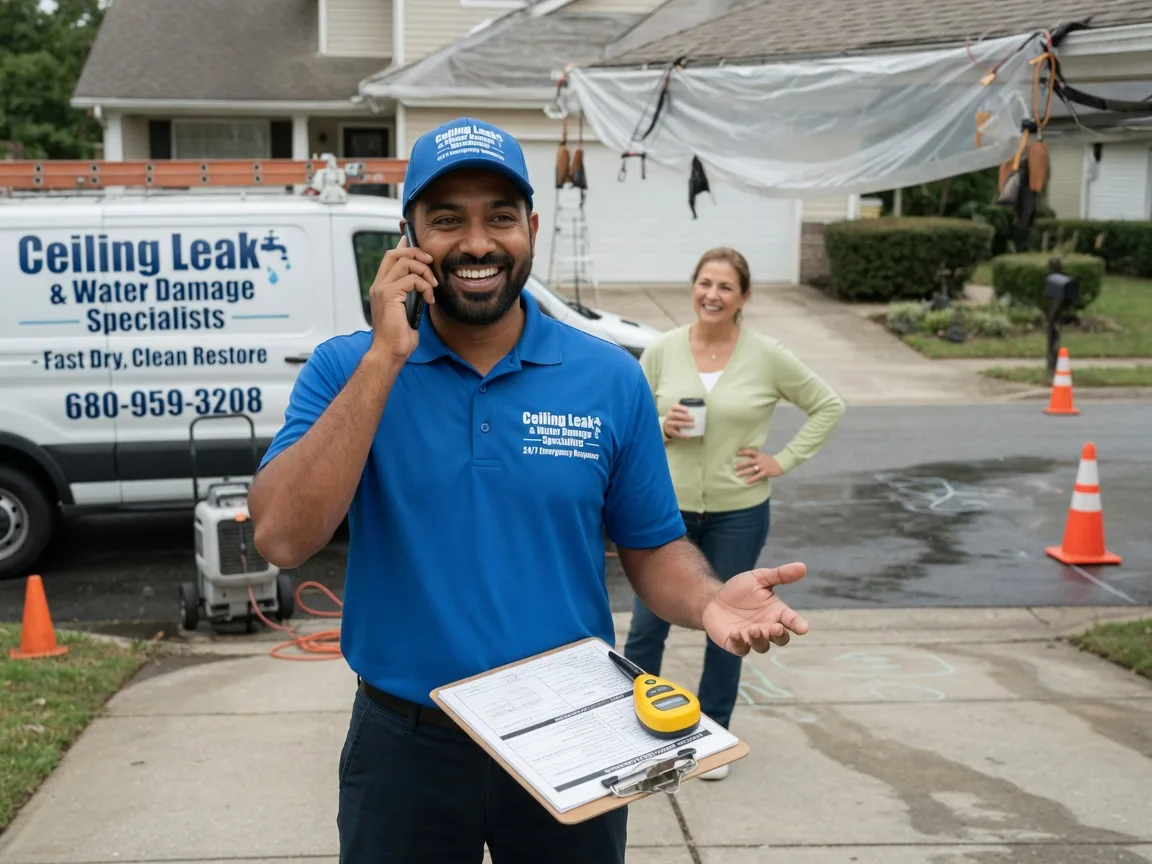 Ceiling Leak Cleanup Eben Junction, MI FAQs